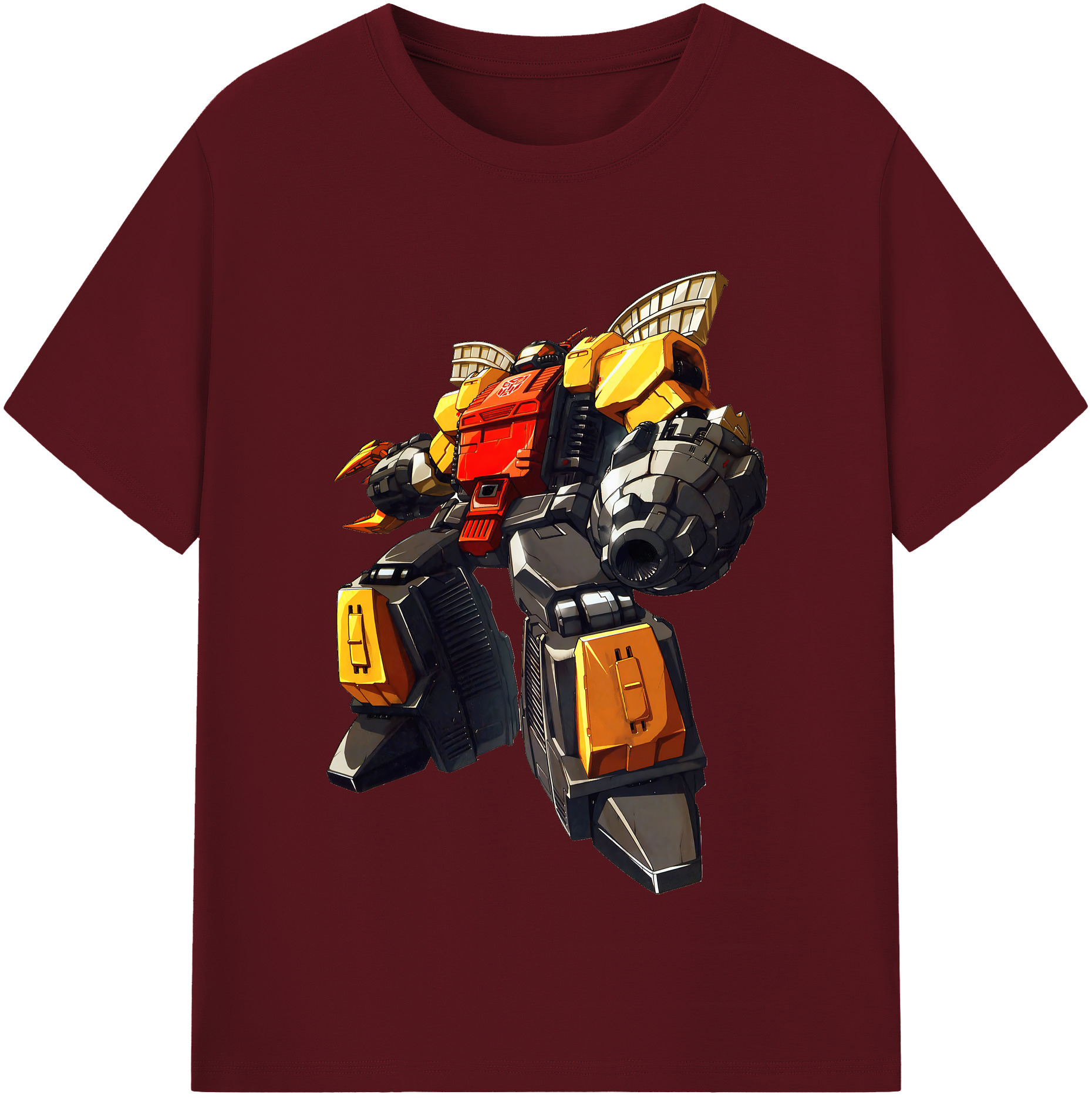 （画像用） Transformers トランスフォーマー 綿100％半袖Tシャツ（フロントプリント）